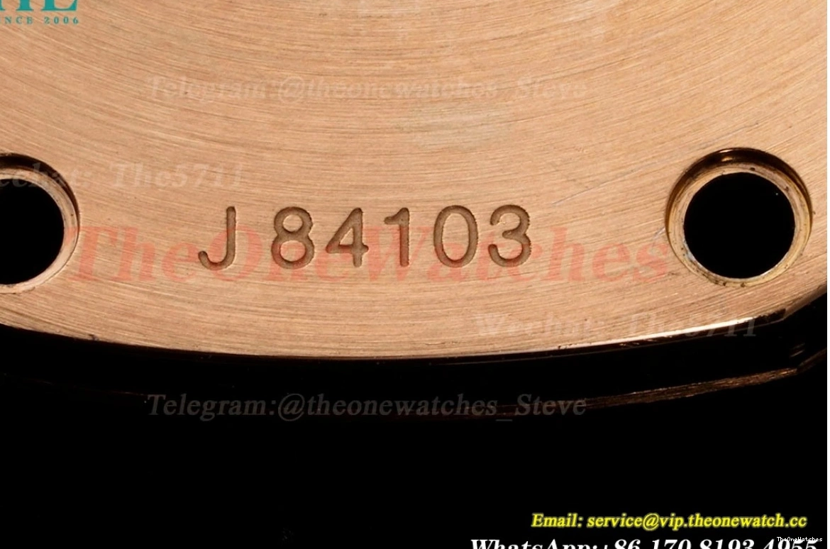 Oak Qtz Ladies RG JJF Swiss 33mm Diamond Grey RG Royal 0405